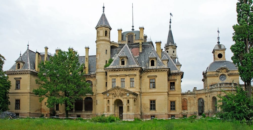 匈牙利的绍斯伯格城堡。