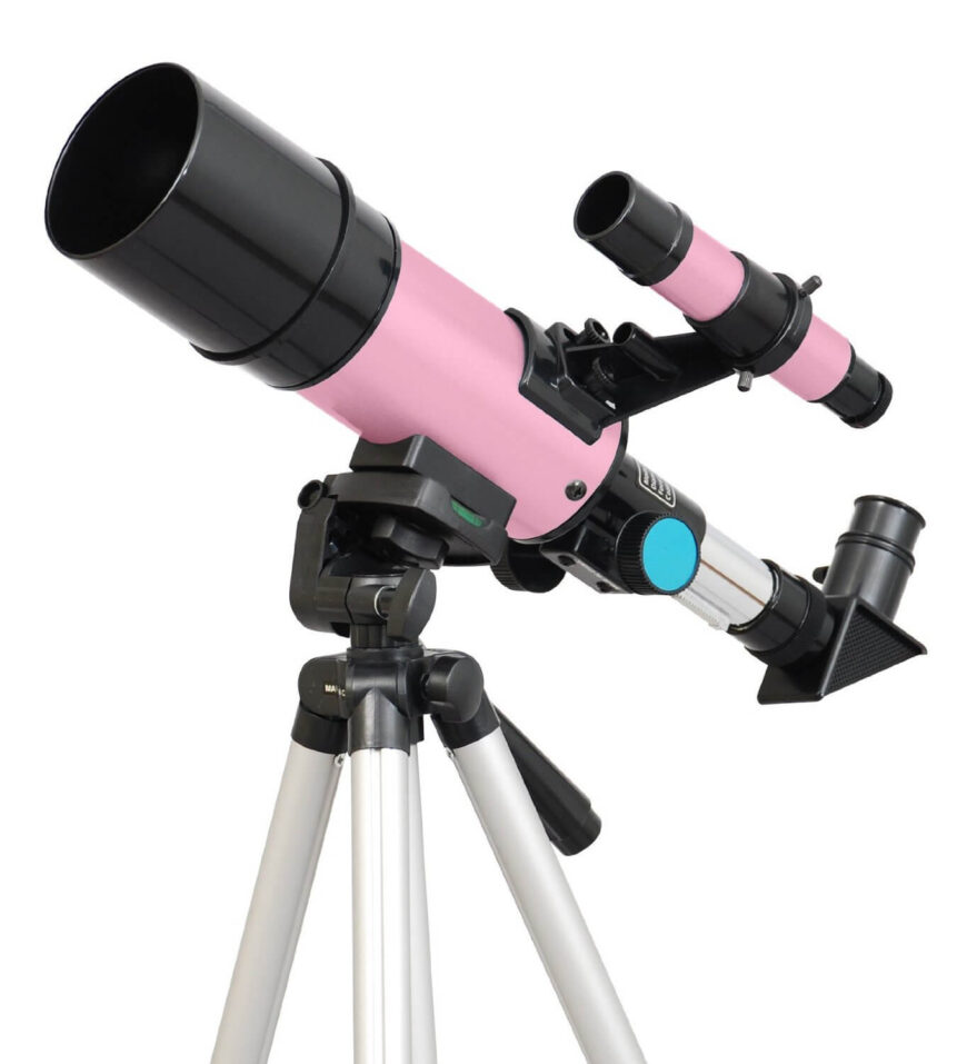 别忘了你的望远镜!每个年轻的天文学家都需要一个合适的望远镜!