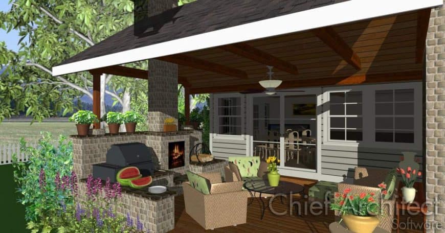 家居设计师园林绿化软件(总建筑师)甲板界面3