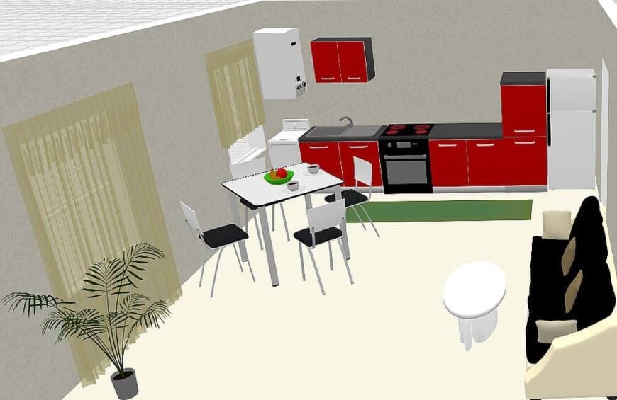 厨房设计由CarningWiz软件