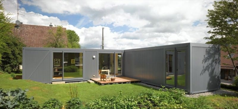 Lhvh Architekten, Simple Container House Plans