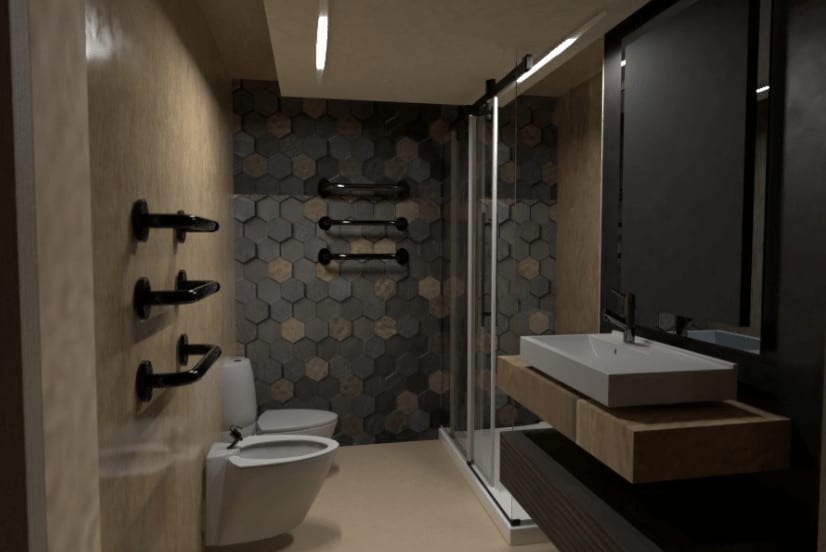 现代浴室设计
